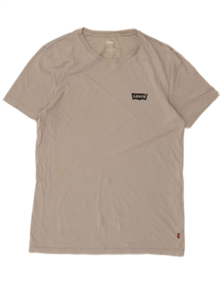 Męski T-shirt Levi's Slim Fit Top w kolorze średnioszarym