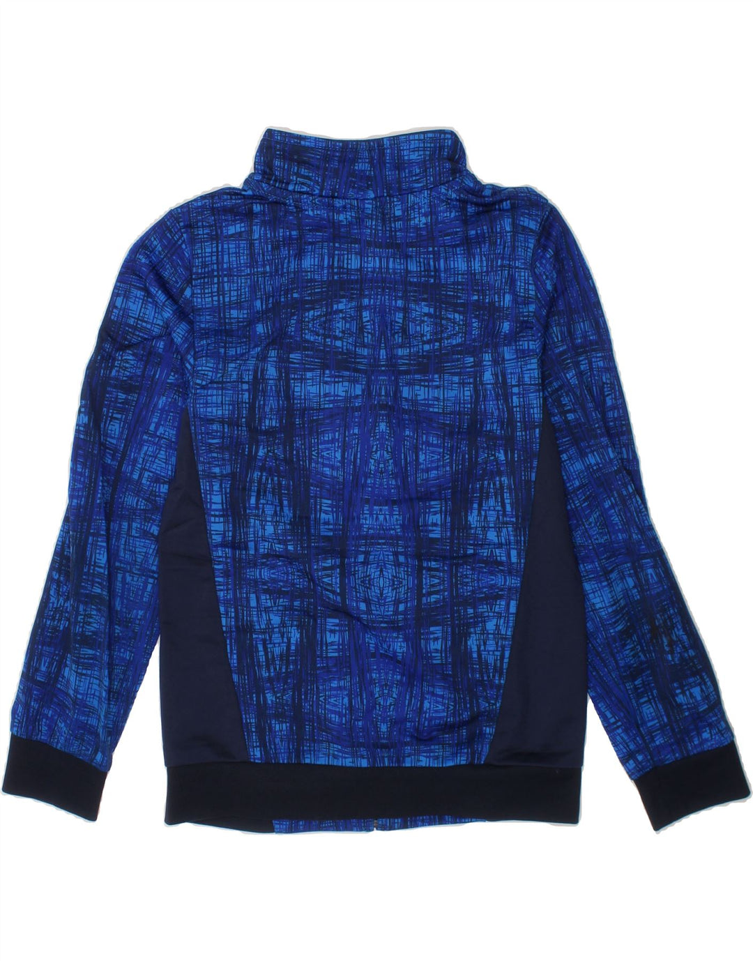 PUMA Boys Graphic Tracksuit Top Jacket 6-7 Years Blue Polyester Vintage Puma and Second-Hand Puma from Messina Hembry 