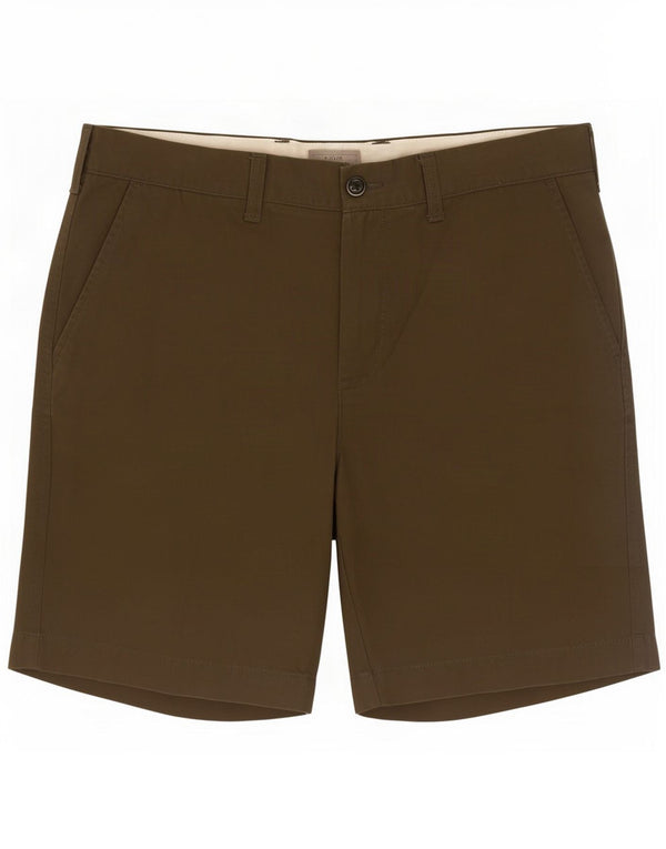 Marks & Spencer Męskie spodenki Chino, duże, W34, bawełna khaki