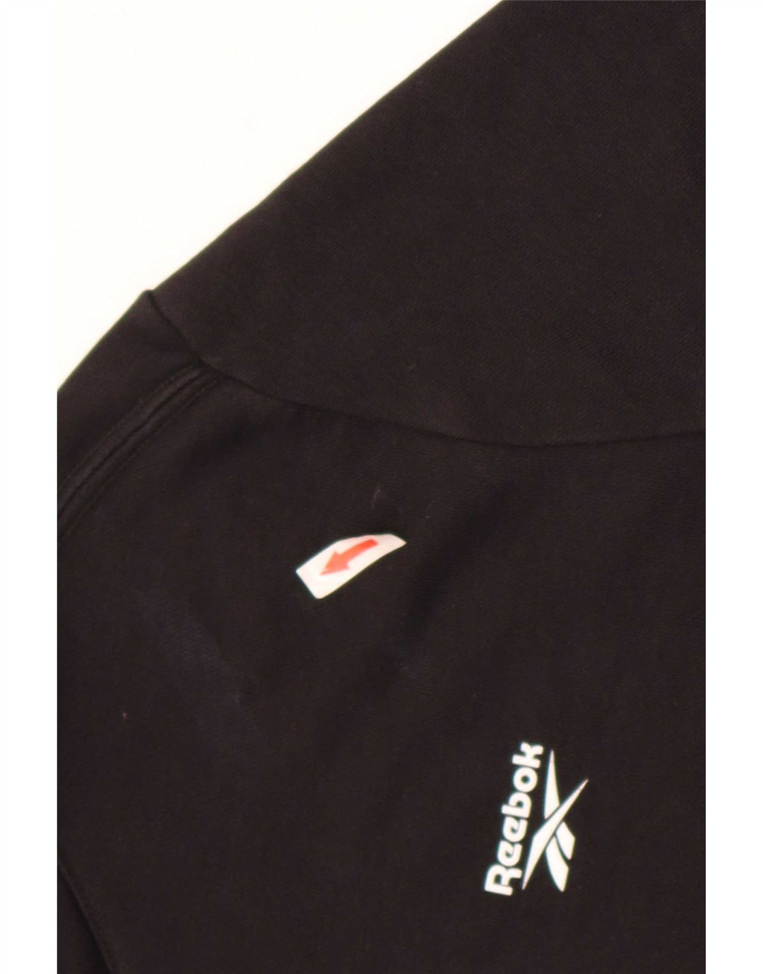 Męski sweter z kapturem Reebok, duży, czarny, bawełniany