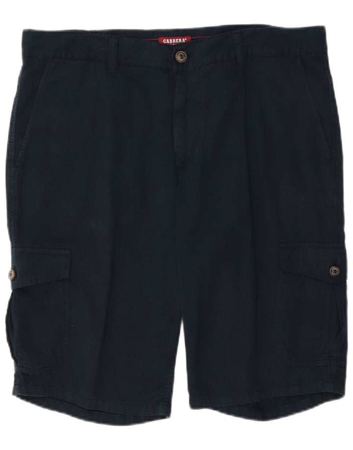 Spodenki cargo męskie CARRERA 618 IT 50 Large W34 Granatowa bawełna
