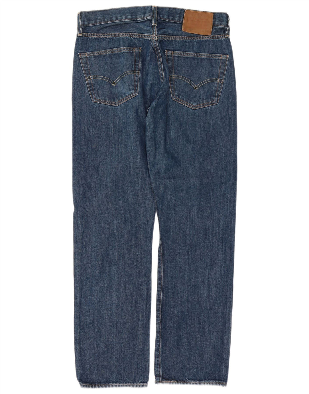 Męskie jeansy Levi's 501 Straight W30 L28 Niebieskie bawełniane