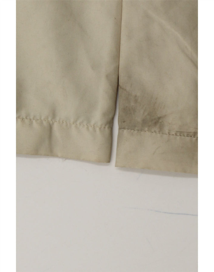 Damskie spodnie dresowe REEBOK UK 14, duży beżowy poliester z blokami kolorów