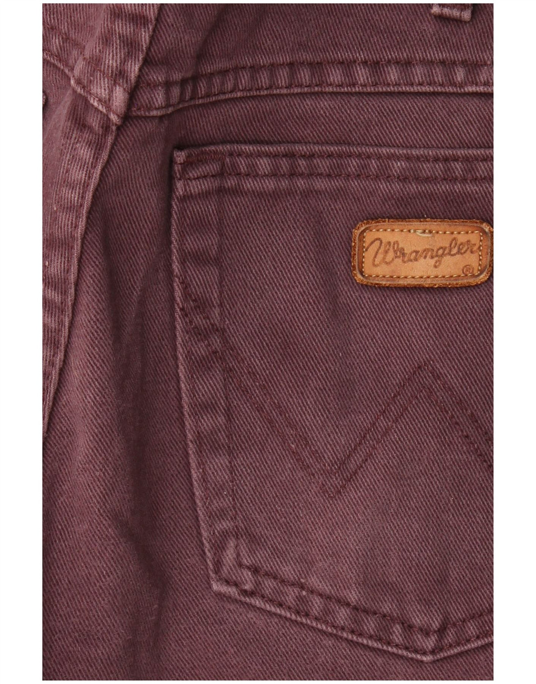 WRANGLER Mens Straight Jeans W34 L30  Maroon