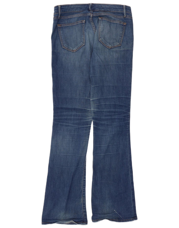 Damskie seksowne jeansy Bootcut Gap W26 L31 z niebieskiej bawełny