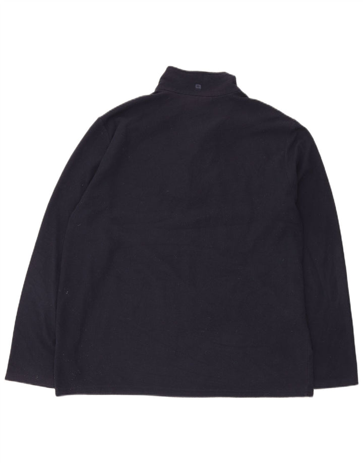 MOUNTAIN WAREHOUSE Męski sweter polarowy XL z zamkiem błyskawicznym, granatowy, poliester