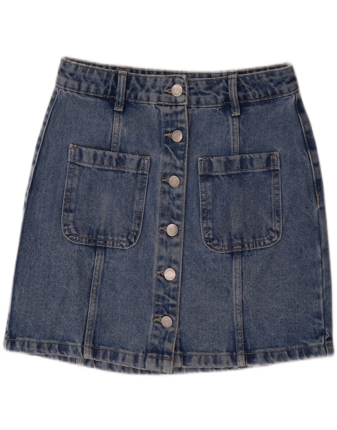 VERO MODA Womens Mini Denim Skirt XS W28  Blue