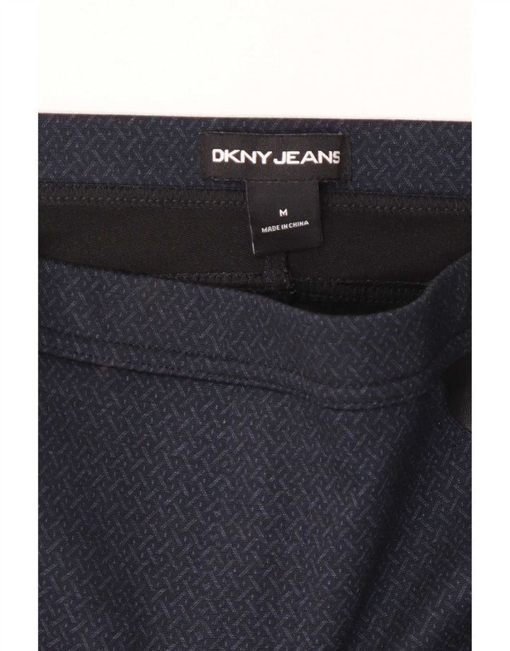 Legginsy damskie Dkny UK 14 Średni granatowy geometryczny poliester