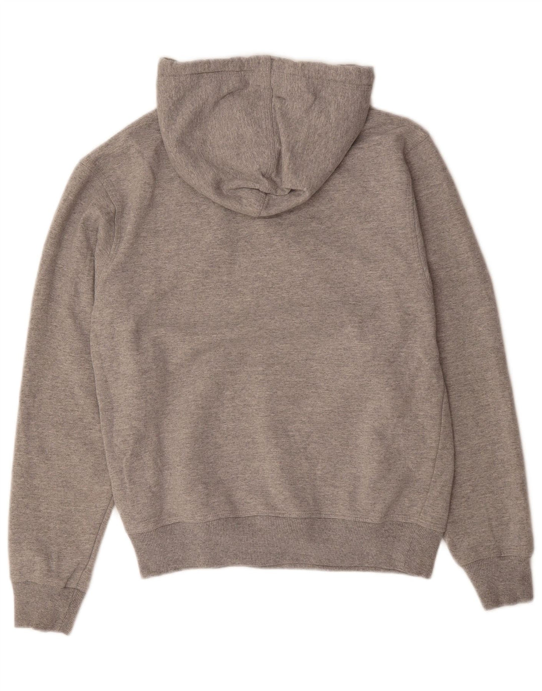 CHAMPION Mens Graphic Hoodie Jumper Small Grey Cotton