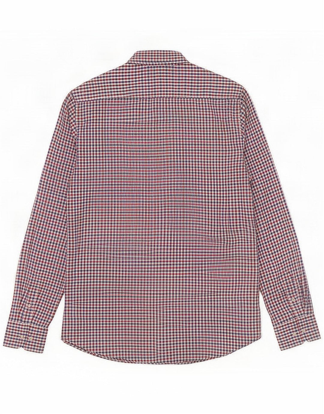 Massimo Dutti Męska koszula o swobodnym kroju, średnia wielobarwna bawełniana kratka