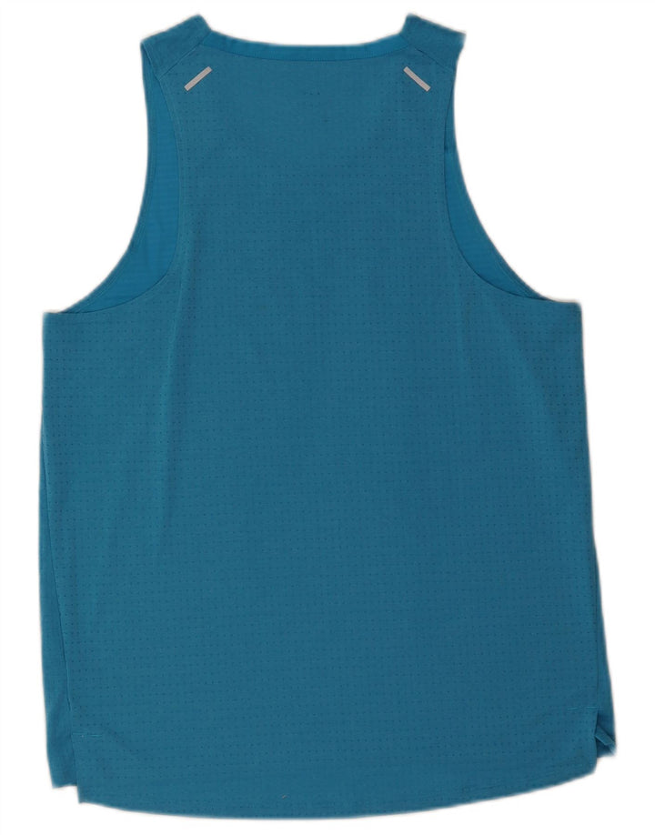 Męska kamizelka NIKE Dri Fit Graphic, kolor średni niebieski