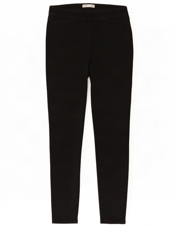 Marks & Spencer Damskie jeansy Jegging UK 14 Medium W30 L29 Czarna bawełna