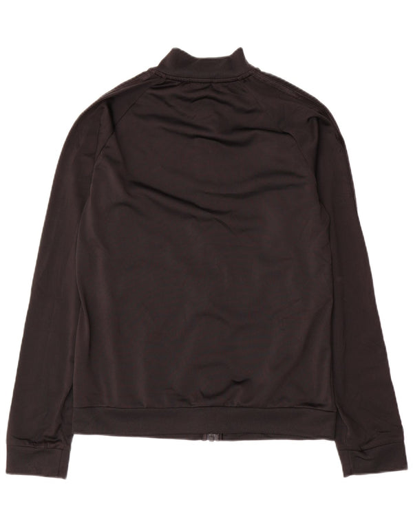 Damska kurtka dresowa Adidas UK 8/10, mała, czarna, poliester