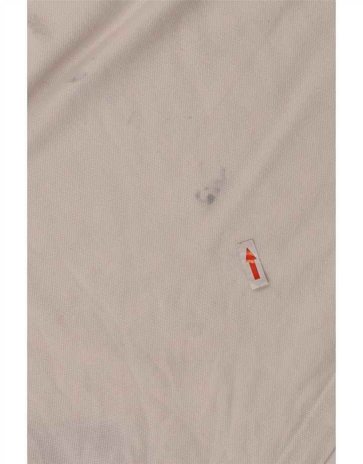 Męska koszulka polo Tommy Hilfiger XL, biała, bawełniana