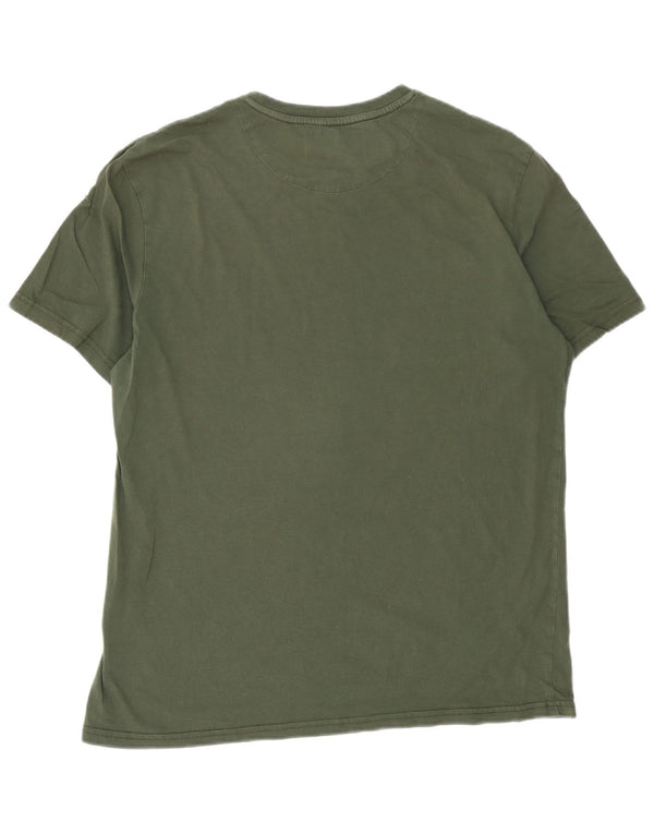 T-shirt męski Lyle & Scott, bawełniany, XL, khaki