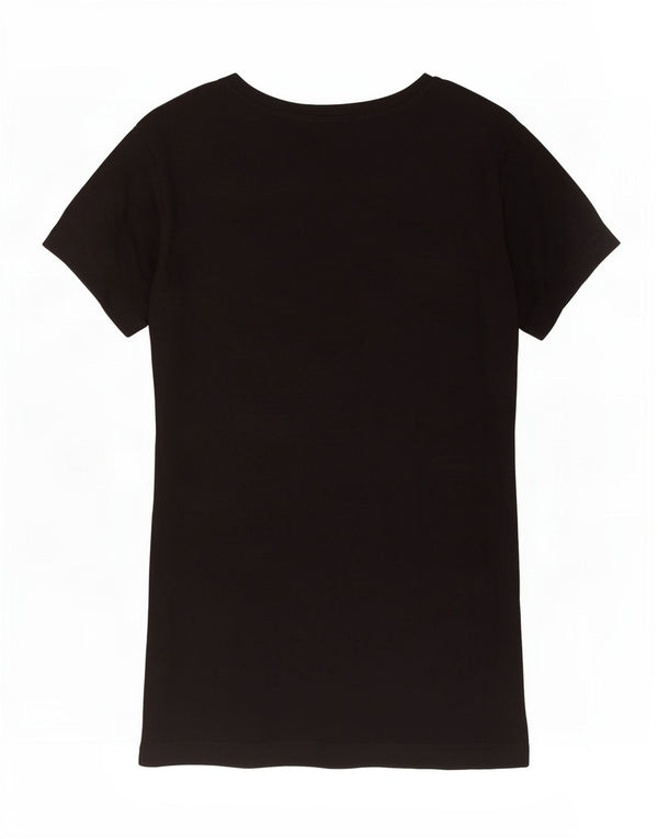 Damska koszulka z grafiką Diesel Top UK 10, mała czarna