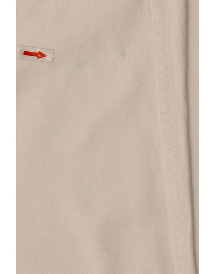 Damskie jeansy slim Roy Rogers W30 L31 Biała bawełna