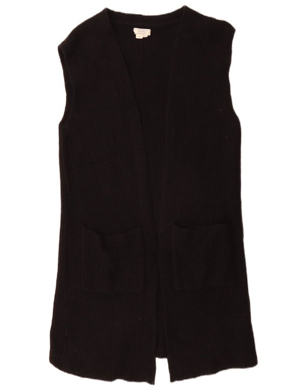 Damski sweter rozpinany Fat Face z długim rękawem, bez rękawów, UK 6 XS, czarny