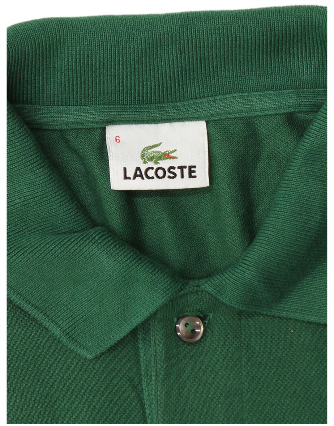 Męska koszulka polo Lacoste, rozmiar 6, XL, zielona