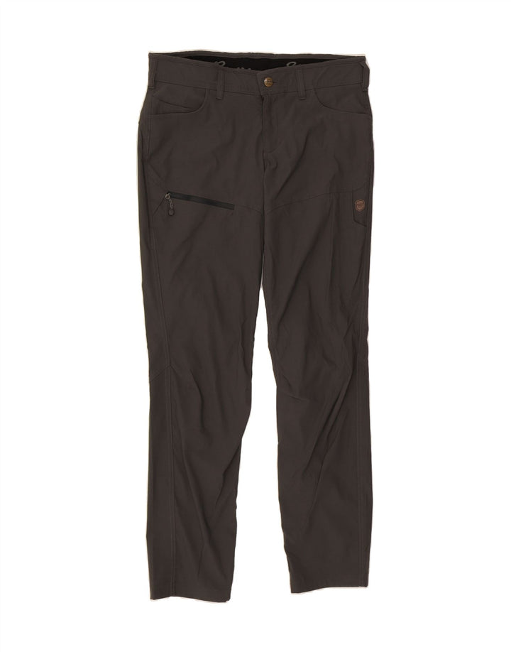 EDDIE BAUER Womens Slim Cargo Trousers W32 L31 Grey Vintage Eddie Bauer and Second-Hand Eddie Bauer from Messina Hembry 