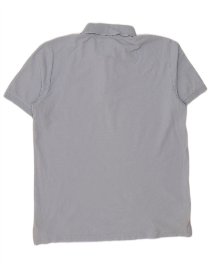 Męska koszulka polo Crew Clothing Średni niebieski, bawełniany