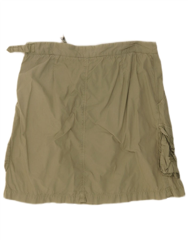 WOOLRICH Damska spódnica mini cargo W29 Średnia bawełna khaki