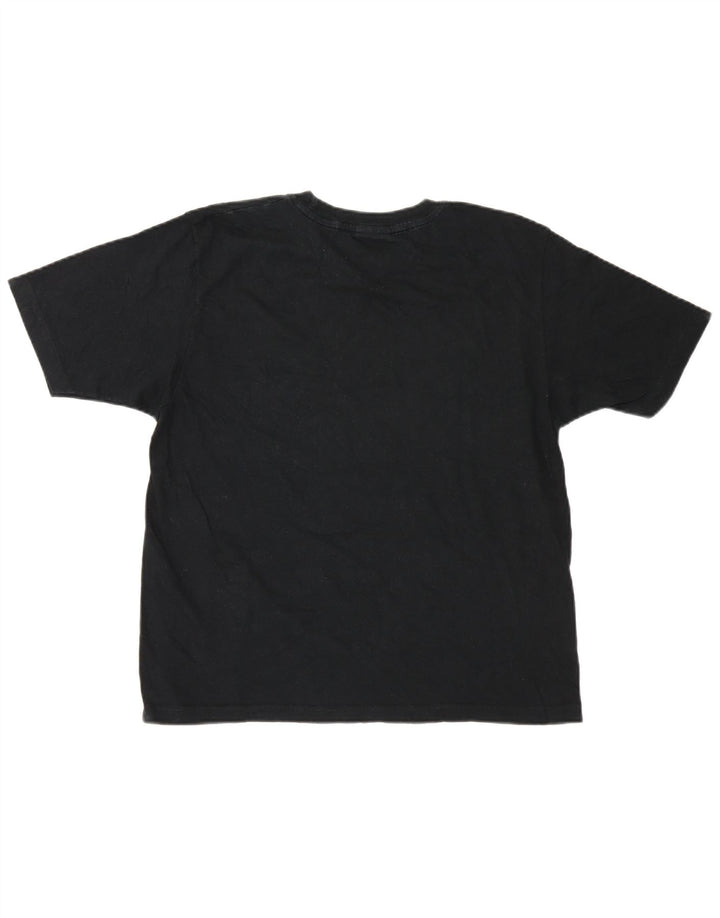 Męski T-shirt Champion z grafiką, średni czarny