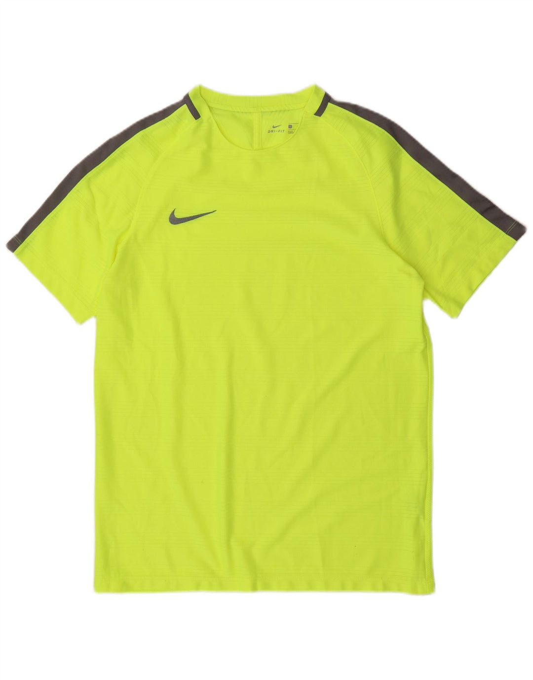 Męski T-shirt Nike Dri Fit, duży, zielony poliester z blokami kolorów
