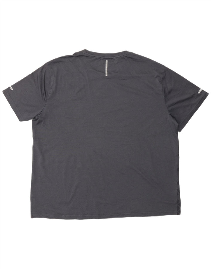 T-shirt męski RUSSELL ATHLETIC Top 2XL Szary, geometryczny poliester
