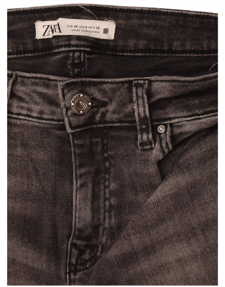 Damskie jeansy skinny Zara EU 38 Small W26 L27 Szare