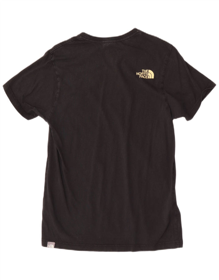Męski T-shirt z grafiką The North Face, mały, czarny