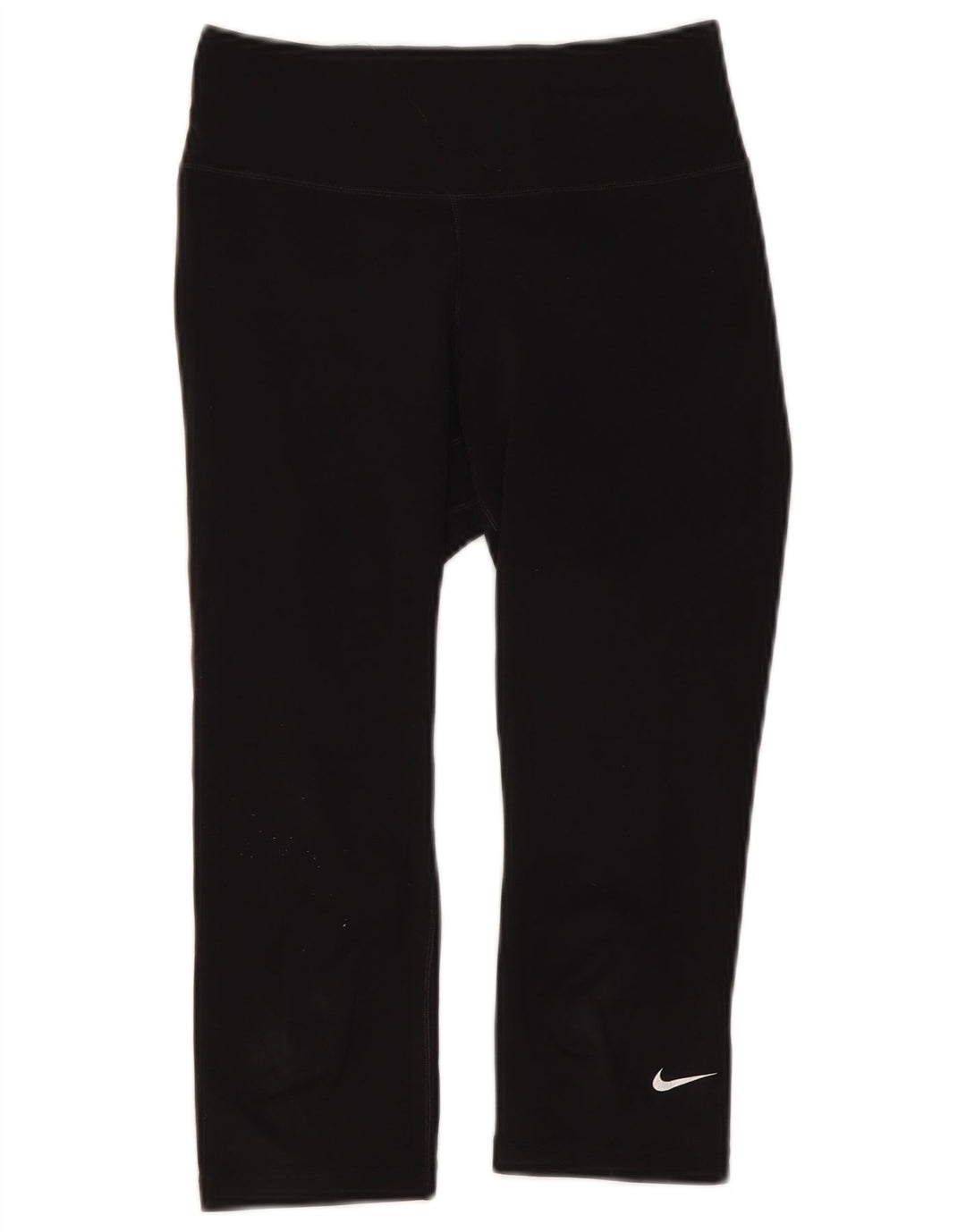 Damskie legginsy Nike Dri Fit Capri UK 6 XS, czarny poliester