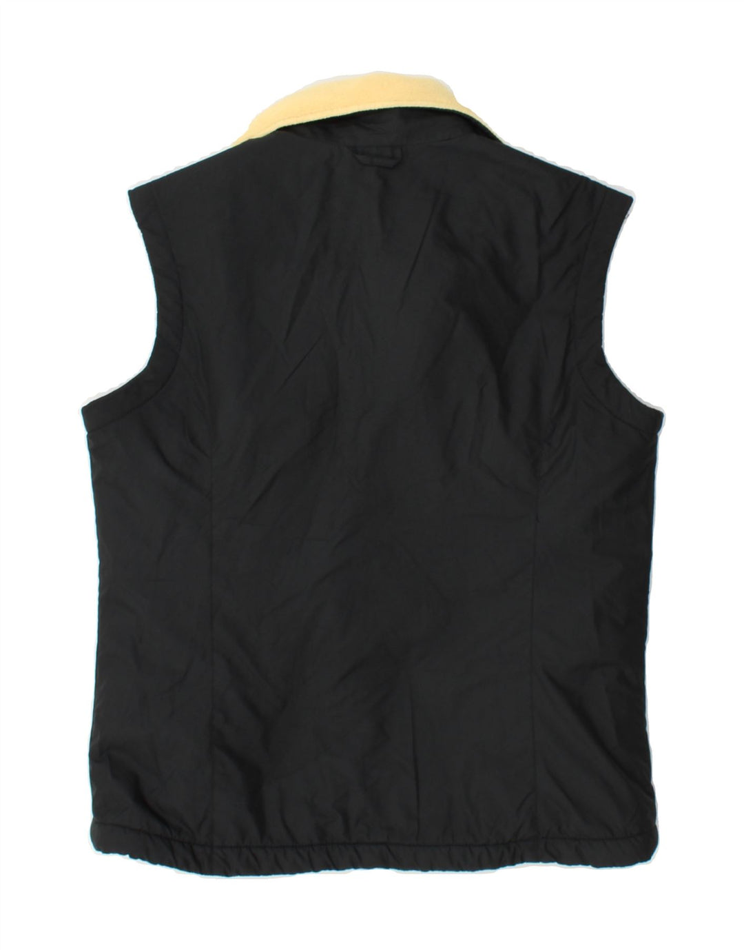 JACK WOLFSKIN Womens Gilet UK 10 Small  Black Polyester Vintage Jack Wolfskin and Second-Hand Jack Wolfskin from Messina Hembry 