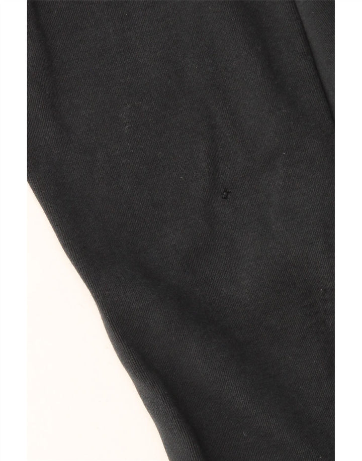 Męski sweter z kapturem i zamkiem NIKE, duży, czarny, bawełniany