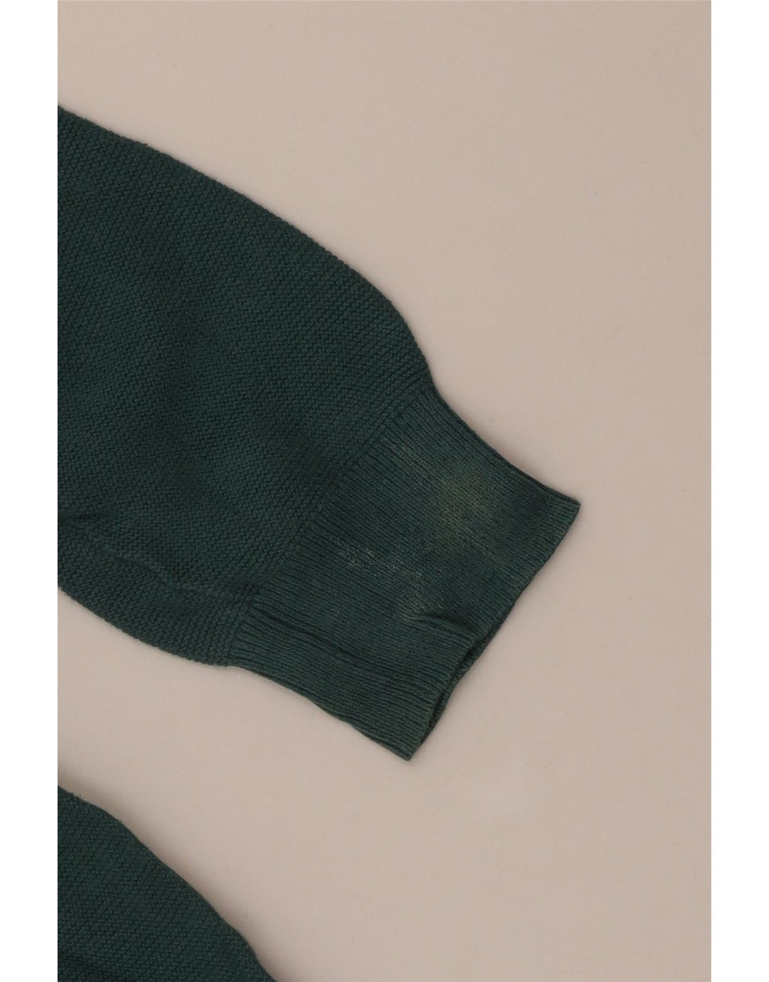 Damski sweter oversize IZOD z dekoltem w kształcie litery V, UK 10, mały zielony