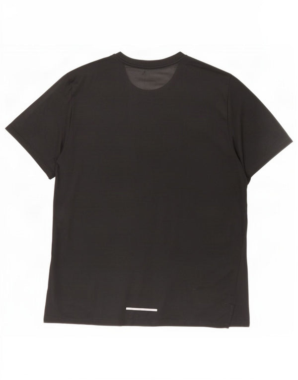 Męski T-shirt Nike Dri Fit, duży, poliestrowy, w czarne paski
