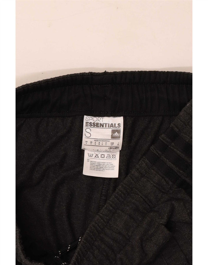 Męskie spodenki sportowe Adidas Climalite, małe, szare, poliestrowe