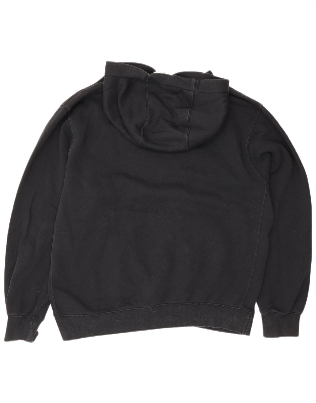 Męska bluza z kapturem Nike, średnia czarna, bawełniana