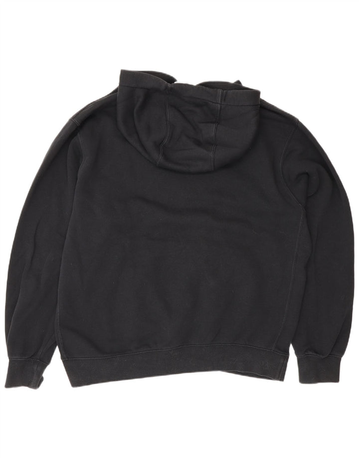 Męska bluza z kapturem Nike, średnia czarna, bawełniana