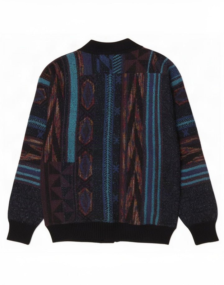 Sweter męski Luciano Chiari IT 48 Średni wielobarwny geometryczny
