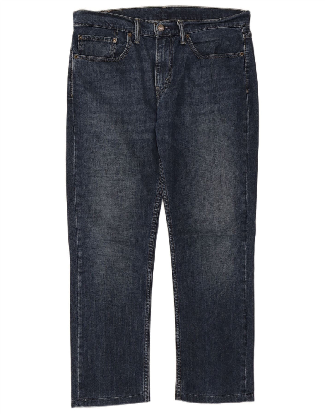Męskie jeansy LEVI'S 511 Slim W34 L28 Niebieska bawełna