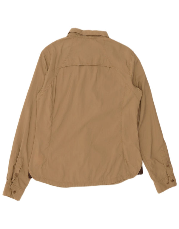 Koszula damska BRUGI UK 16, duża, beżowa, poliamid