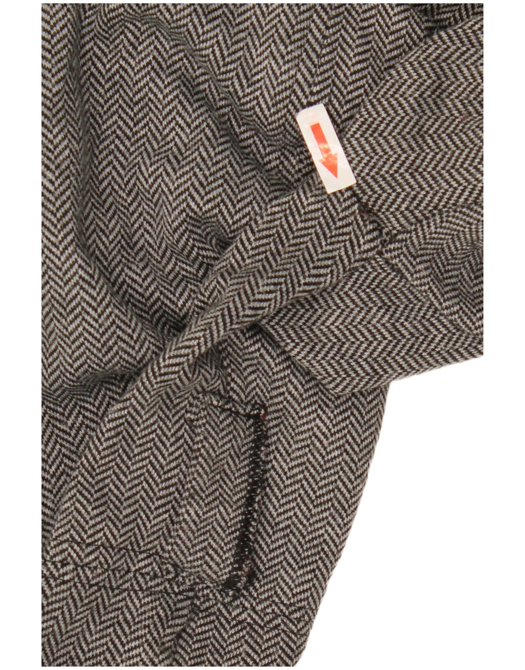 Płaszcz damski Zara Open UK 10 Small Grey w jodełkę