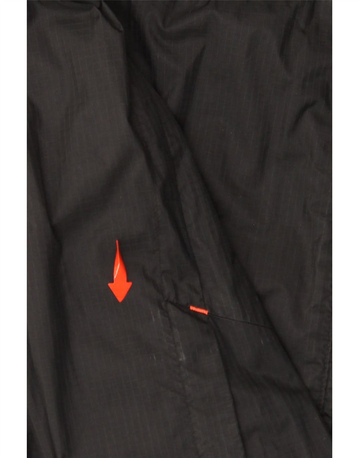 Adidas Męska kurtka przeciwdeszczowa Climacool UK 42 XL Czarny poliester