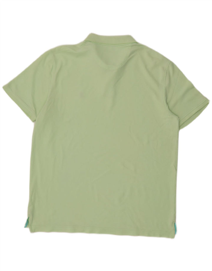 Męska koszulka polo IZOD 2XL, zielona bawełna