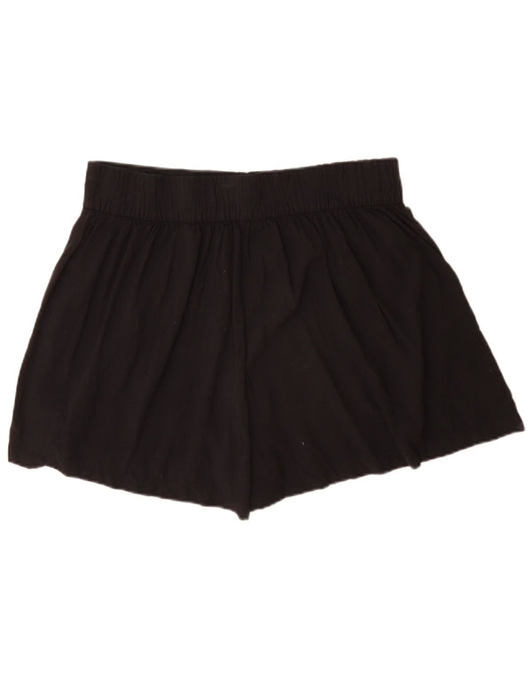 Marks & Spencer Damskie spodenki Chino z wysokim stanem UK 14, duże W32, czarne