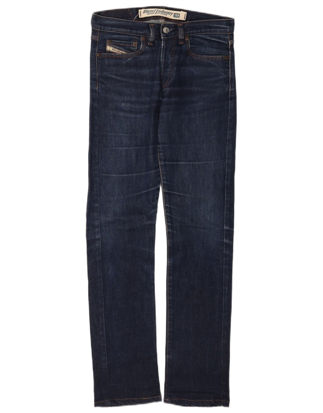 Diesel Damskie Slim Jeansy W27 L30 Granatowe Bawełniane