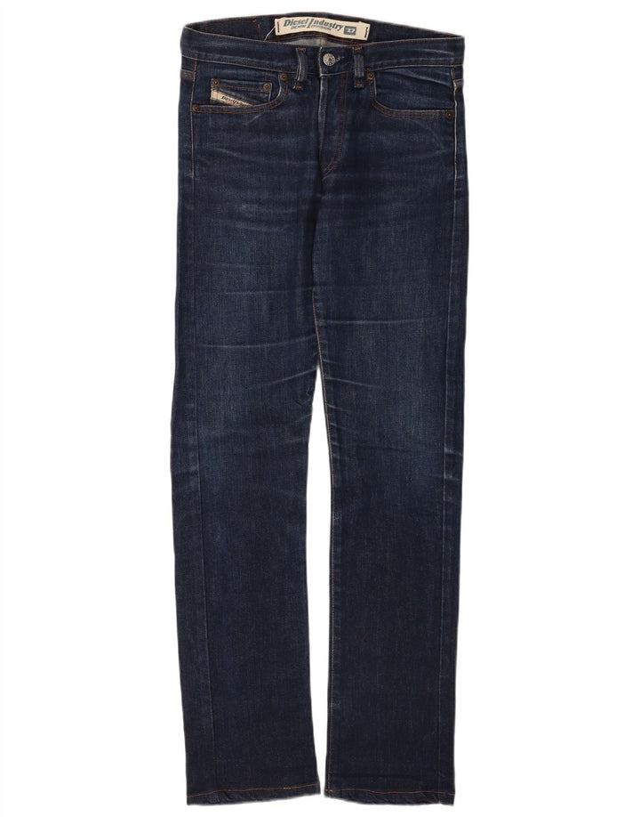 Diesel Damskie Slim Jeansy W27 L30 Granatowe Bawełniane