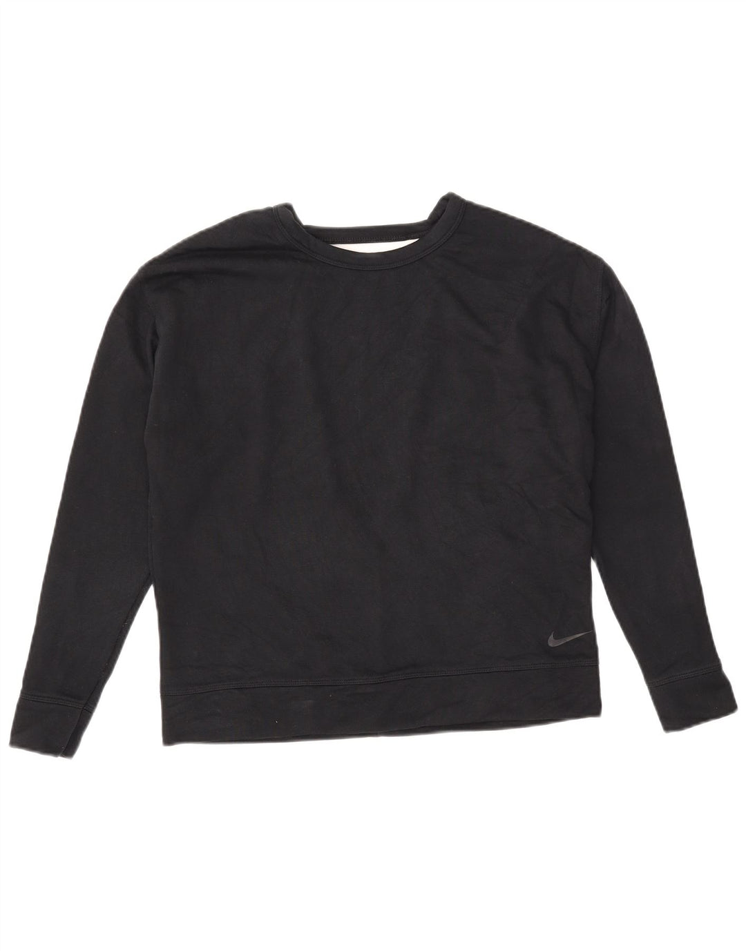 Damski sweter oversize Nike Dri Fit UK 10, mały, czarny, bawełniany