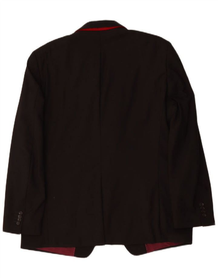 Męska marynarka Tommy Hilfiger zapinana na 3 guziki, UK 42 XL, brązowa wiskoza